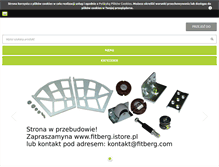 Tablet Screenshot of fitberg.com